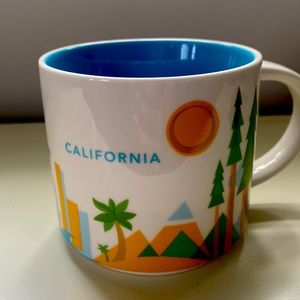 STARBUCKS CALIFORNIA "You Are Here" Collection Coffee Mug. No box